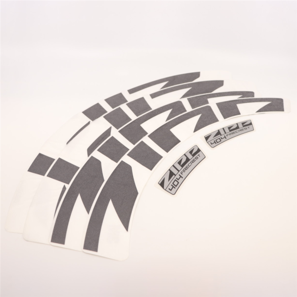 Zipp Wheel Decal Kit 404 model year 2021 Logo one size grey