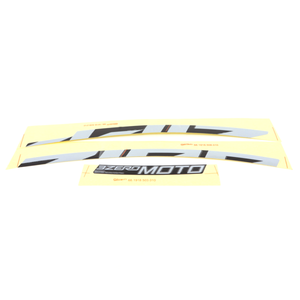Zipp Wheel Decal Kit 3Zero Moto 27 Single Rim silver one size silver