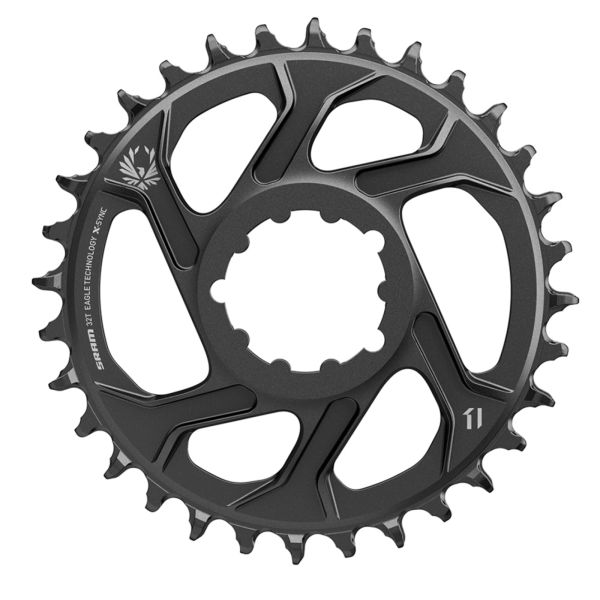 SRAM Chainring Eagle X-Sync2 DM 6mm Offset 34T black
