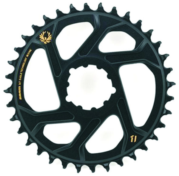 SRAM Chainring Eagle X-Sync2 DM 3mm Offset Boost 34T black/eagle gold