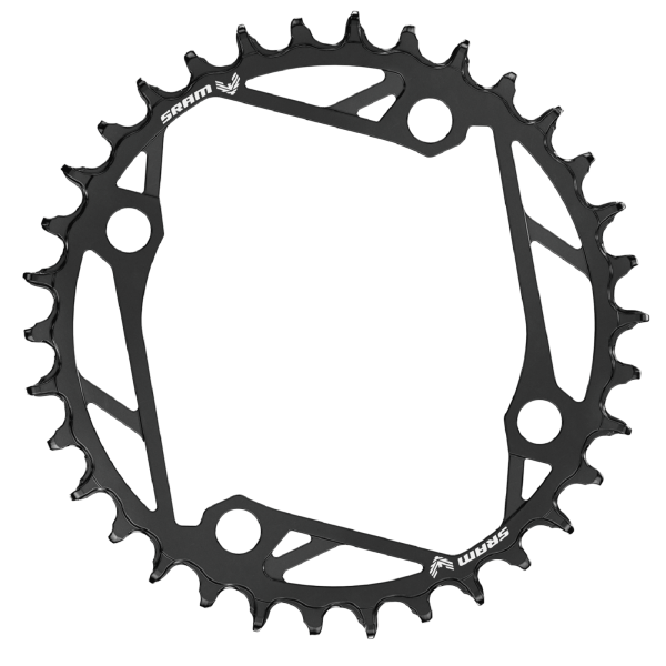 SRAM Chainring Eagle AXS Transmission 104 BCD Steel 34T black