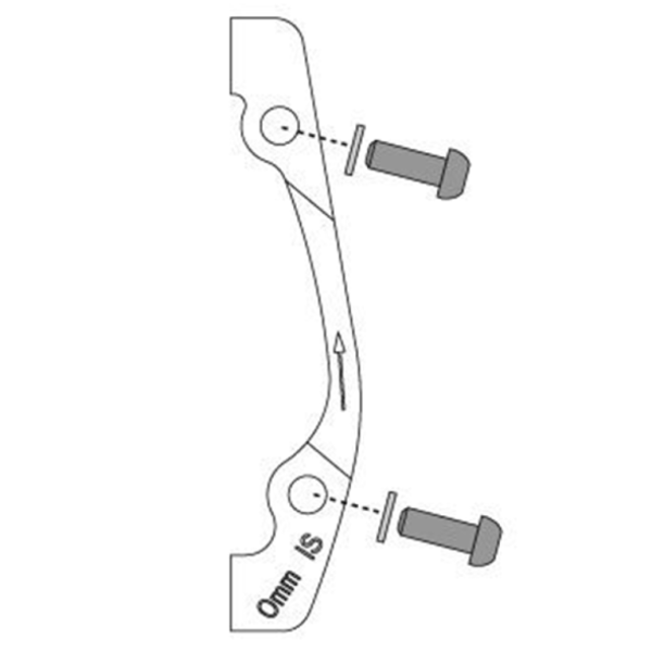 Sram IS Bracket - 0 IS N/A