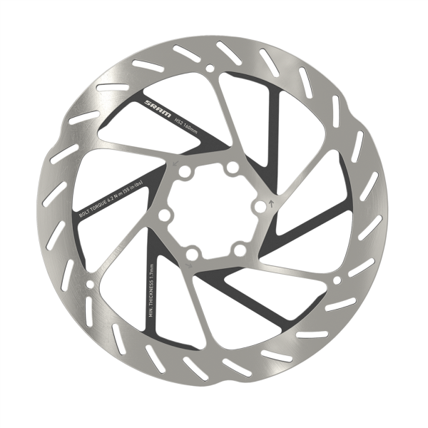 Sram Rotor HS2 Rounded 6-bolt 160mm 160mm
