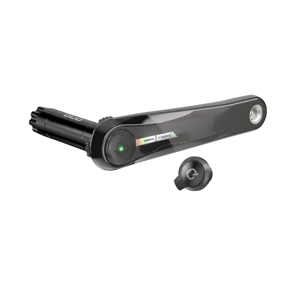 Quarq MY23 Power Meter Spindle and Left Arm Force AXS Wide DUB 172.5mm/Noringst black/iridescent