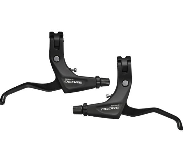 SHIMANO Bremshebel DEORE BL-T610 Paar Schwarz Inkl. Zug und H&uuml;lle