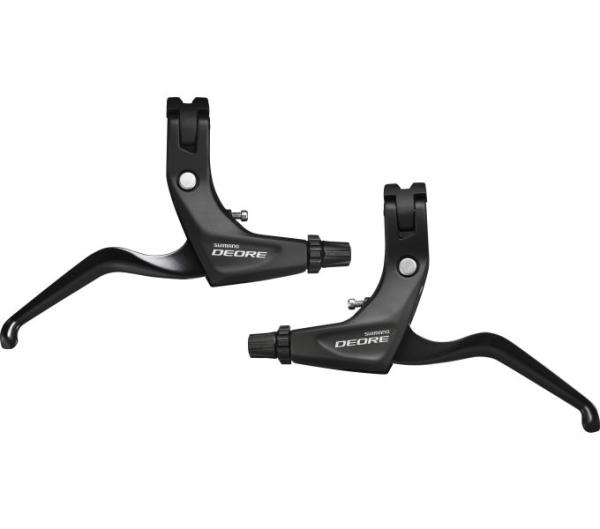 SHIMANO Bremshebel DEORE BL-T611 Paar Schwarz Inkl. Zug und H&uuml;lle