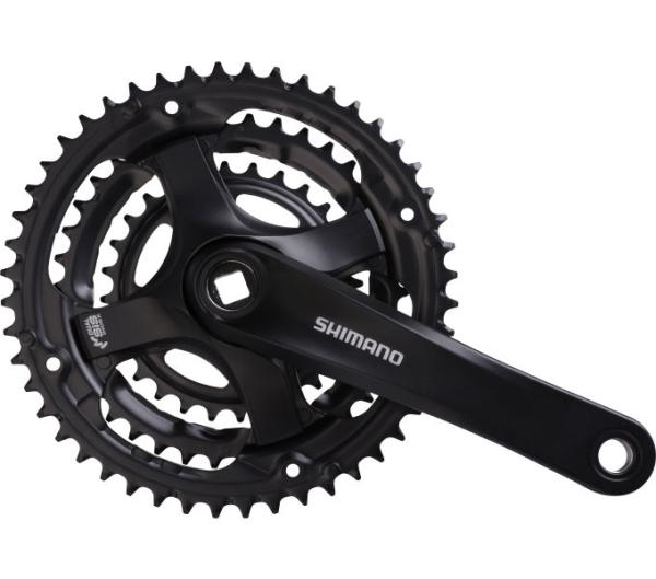 SHIMANO Kurbelgarnitur TOURNEY FC-TY501 6-fach/7-fach/8-fach 175 mm 48-38-28 Z&auml;hne