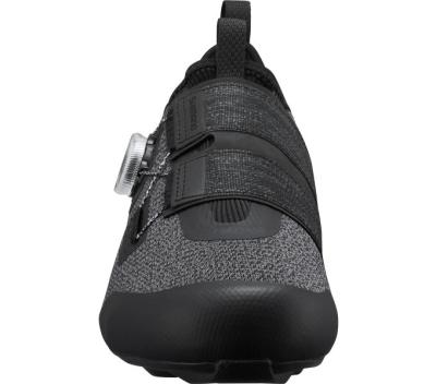 SHIMANO SHIMANO Fahrradschuhe IC5011 Herren/Damen Road SPD Gr&ouml;&szlig;e 48 Schwarz Produktbild 2