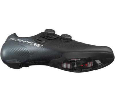 SHIMANO SHIMANO Fahrradschuhe RC903 Damen/Herren Road SPD-SL Gr&ouml;&szlig;e 43 breit Schwarz Produktbild 3