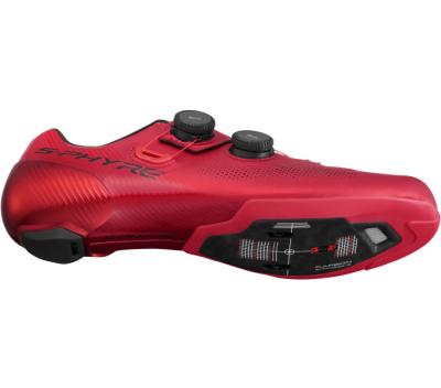 SHIMANO SHIMANO Fahrradschuhe RC903 Damen/Herren Road SPD-SL Gr&ouml;&szlig;e 44 breit Rot Produktbild 3