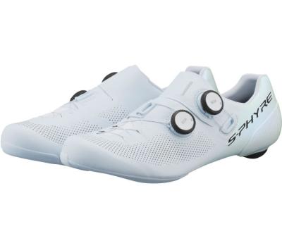 SHIMANO SHIMANO Fahrradschuhe RC903 Damen/Herren Road SPD-SL Gr&ouml;&szlig;e 46 breit Wei&szlig; Produktbild 4