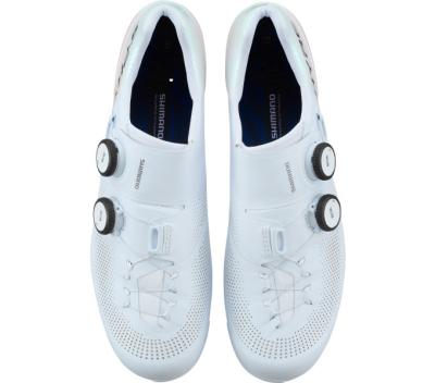 SHIMANO SHIMANO Fahrradschuhe RC903 Damen/Herren Road SPD-SL Gr&ouml;&szlig;e 48 Wei&szlig; Produktbild 1