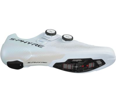 SHIMANO SHIMANO Fahrradschuhe RC903 Damen/Herren Road SPD-SL Gr&ouml;&szlig;e 48 Wei&szlig; Produktbild 3