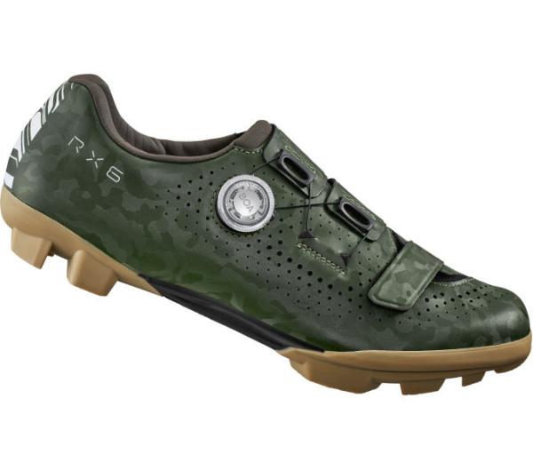 SHIMANO SHIMANO Fahrradschuhe RX600 Herren/Damen Gravel SPD Gr&ouml;&szlig;e 47 Gr&uuml;n
