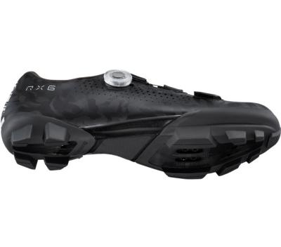 SHIMANO SHIMANO Fahrradschuhe RX600 Herren/Damen Gravel SPD Gr&ouml;&szlig;e 39 Schwarz Produktbild 3