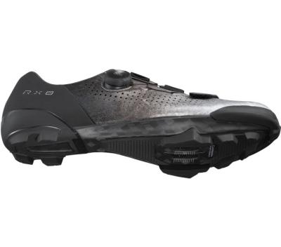 SHIMANO SHIMANO Fahrradschuhe RX801 Herren/Damen Gravel SPD Gr&ouml;&szlig;e 48 Silber Produktbild 3