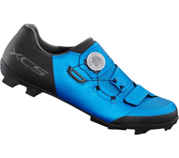 SHIMANO SHIMANO Fahrradschuhe XC502 Herren/Damen MTB SPD Gr&ouml;&szlig;e 44 breit Blau