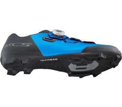 SHIMANO SHIMANO Fahrradschuhe XC502 Herren/Damen MTB SPD Gr&ouml;&szlig;e 44 breit Blau Produktbild 3