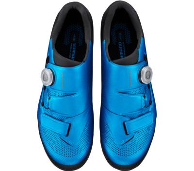 SHIMANO SHIMANO Fahrradschuhe XC502 Herren/Damen MTB SPD Gr&ouml;&szlig;e 46 breit Blau Produktbild 1