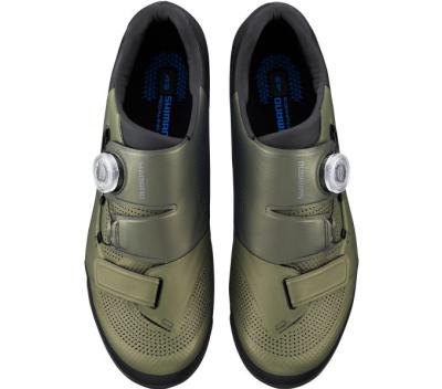 SHIMANO SHIMANO Fahrradschuhe XC502 Herren/Damen MTB SPD Gr&ouml;&szlig;e 47 breit Gr&uuml;n Produktbild 1