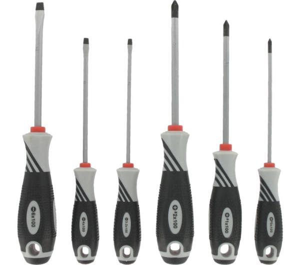 VAR Schraubendreher DV-71000 3,2/4/6 mm Schraubendreher 6 Stk.