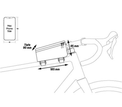 Z&eacute;fal Smartphonetasche Console Pack 0,8 l Produktbild 3