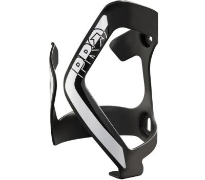 PRO Flaschenhalter Aluminium Seite Schwarz/Wei&szlig; Einschub links Produktbild 1