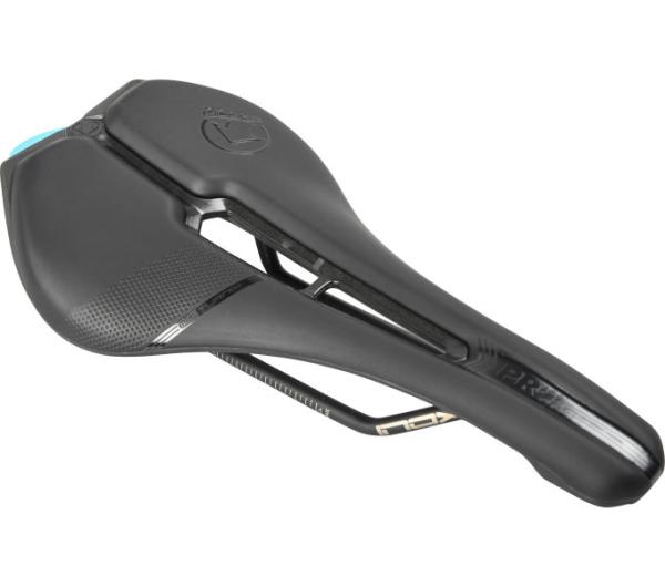 PRO Fahrradsattel Turnix Performance AF 132 mm Schwarz Edelstahl Gestell