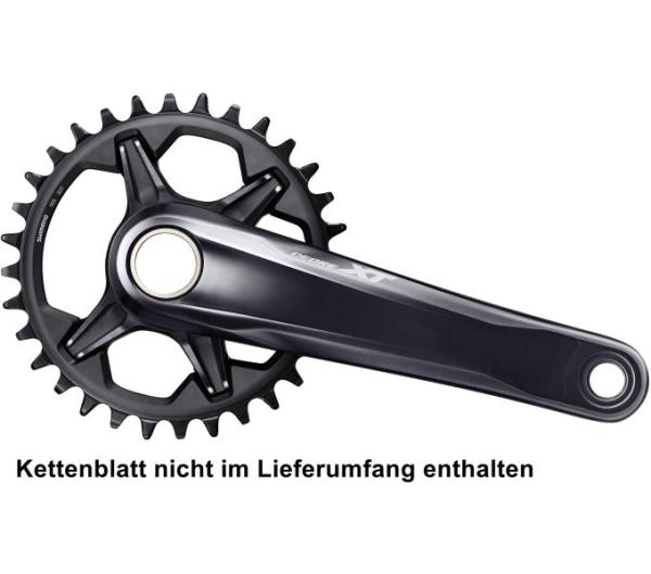 SHIMANO Kurbelgarnitur DEORE XT FC-M8120-1 12-fach 175 mm ohne Kettenblatt
