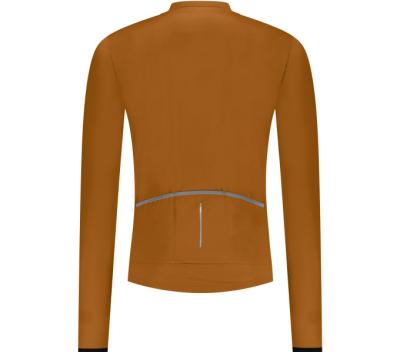 SHIMANO VERTEX Thermal Long Sleeve Jersey Bronze S Produktbild 1