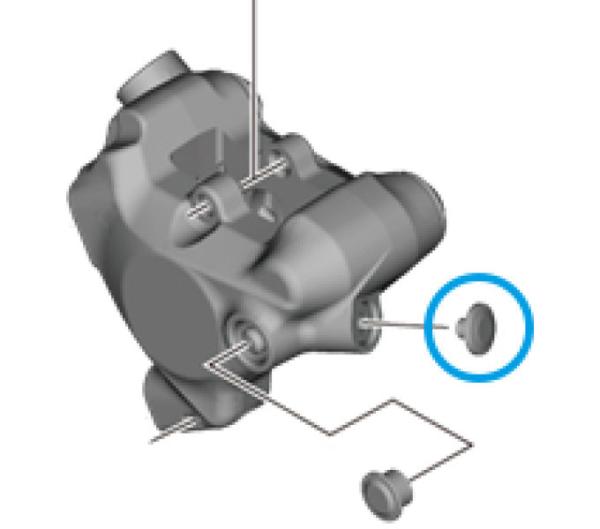 SHIMANO Abdeckung BR-R8170 Entl&uuml;ftungsschraube