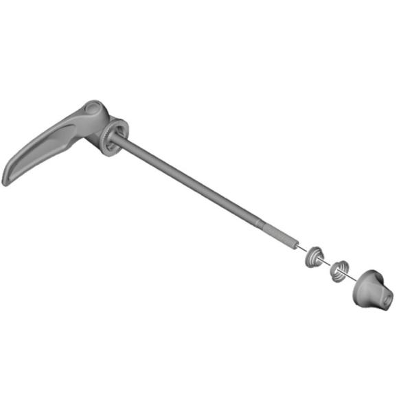 SHIMANO SCHNELLSPANNER KOMPLETT 161MM FH-TY500  (6-11/32")