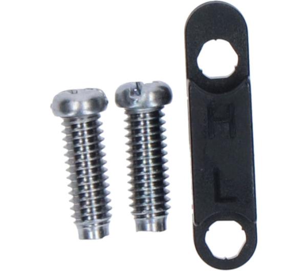 SHIMANO Einstellschrauben f&uuml;r RD-M770 M4 x 14,5 mm inkl. Gegenplatte