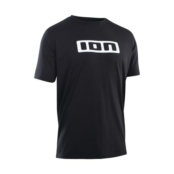 ION Herren MTB Jersey Logo DR kurzarm 900 black 52/L